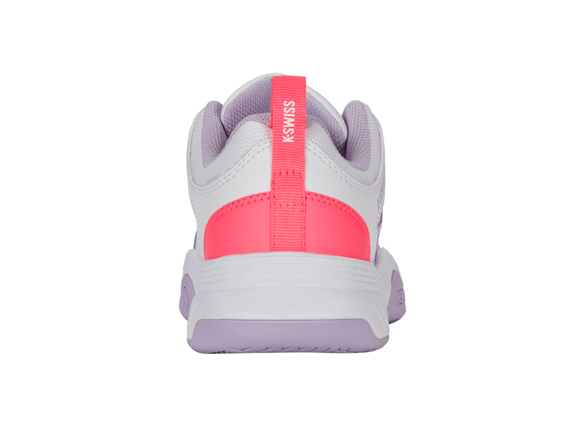 94428-182-M | COURT EXPRESS 2 | WHITE/ORCHID PETAL/NEON BLAZE