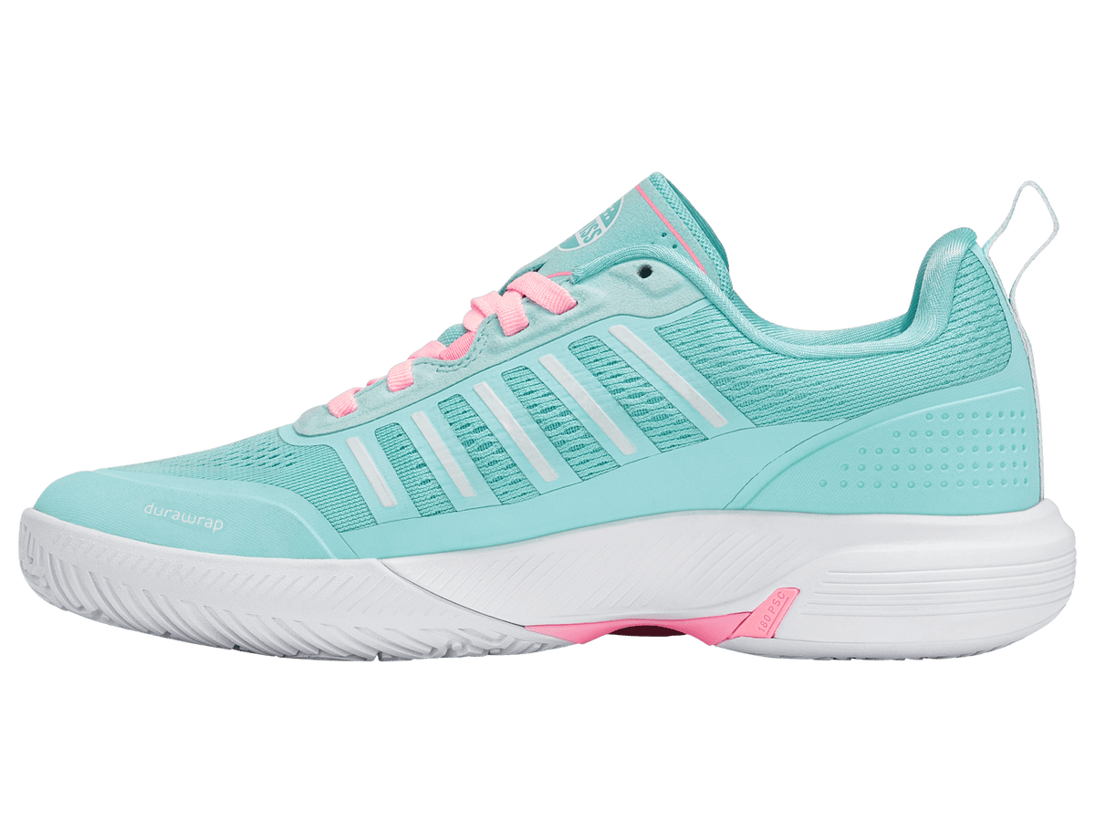 94436-411-M | ULTRA COURT PADEL | SOFT NEON BLUE/WHITE/NEON BUBBLE GUM