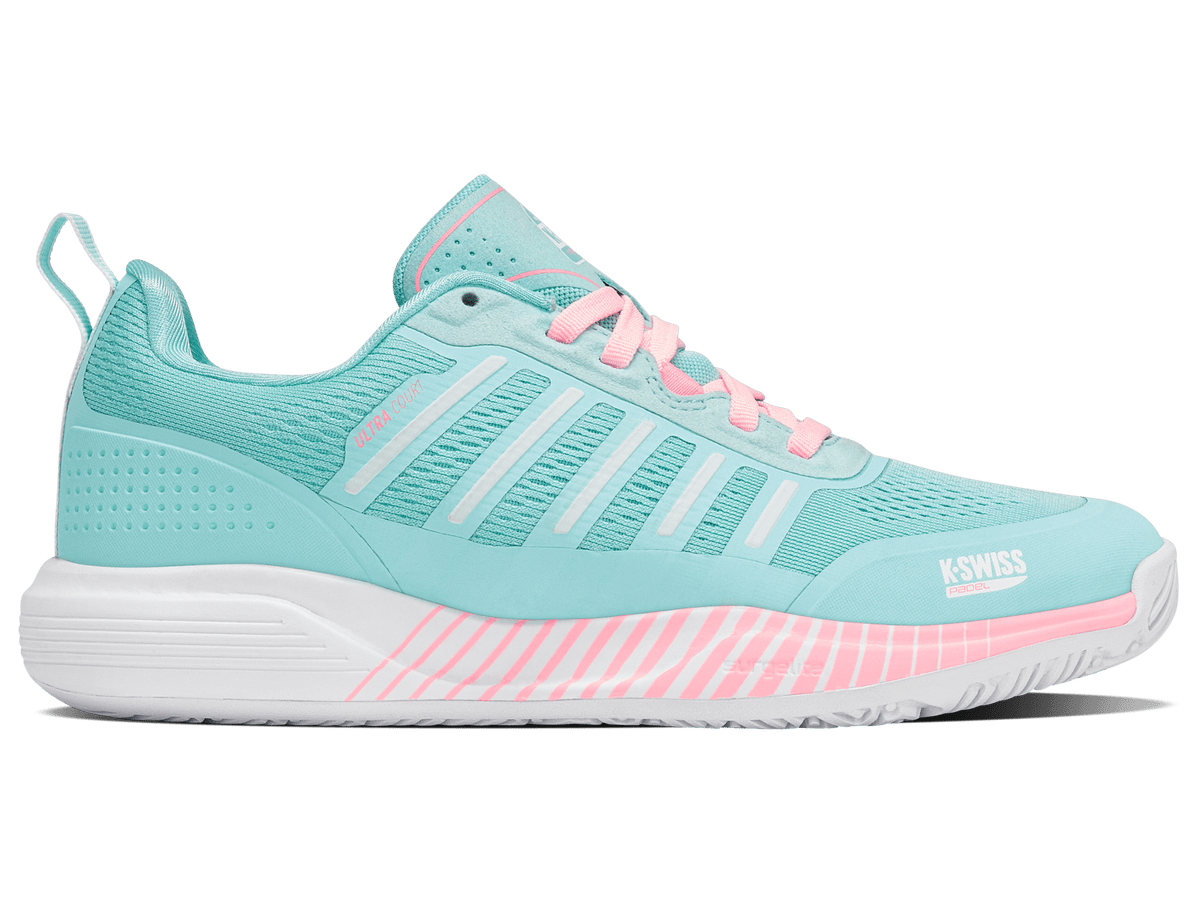 94436-411-M | ULTRA COURT PADEL | SOFT NEON BLUE/WHITE/NEON BUBBLE GUM