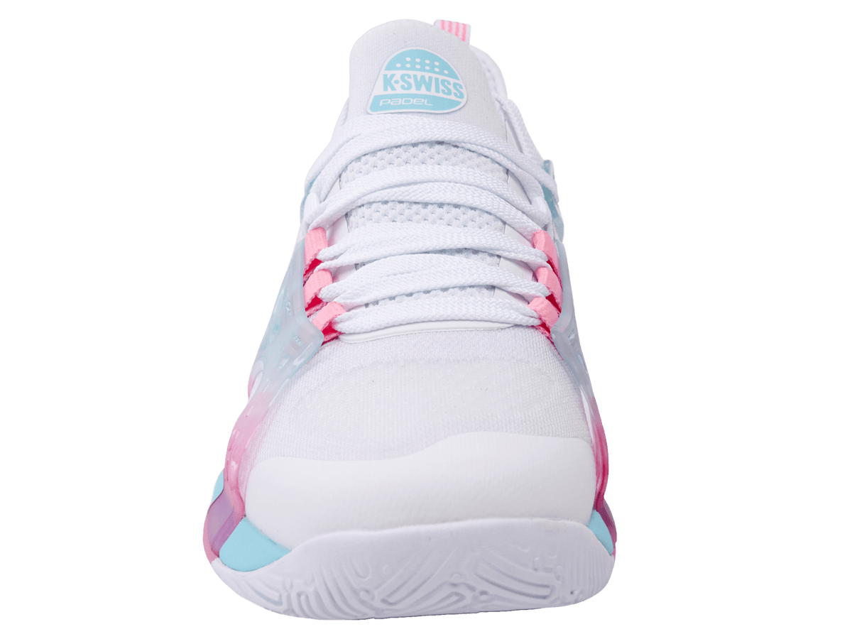 94597-146-M | K-FRAME PADEL | WHITE/SOFT NEON BLUE/NEON BUBLE GUM