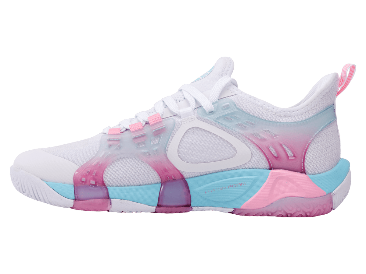 94597-146-M | K-FRAME PADEL | WHITE/SOFT NEON BLUE/NEON BUBLE GUM