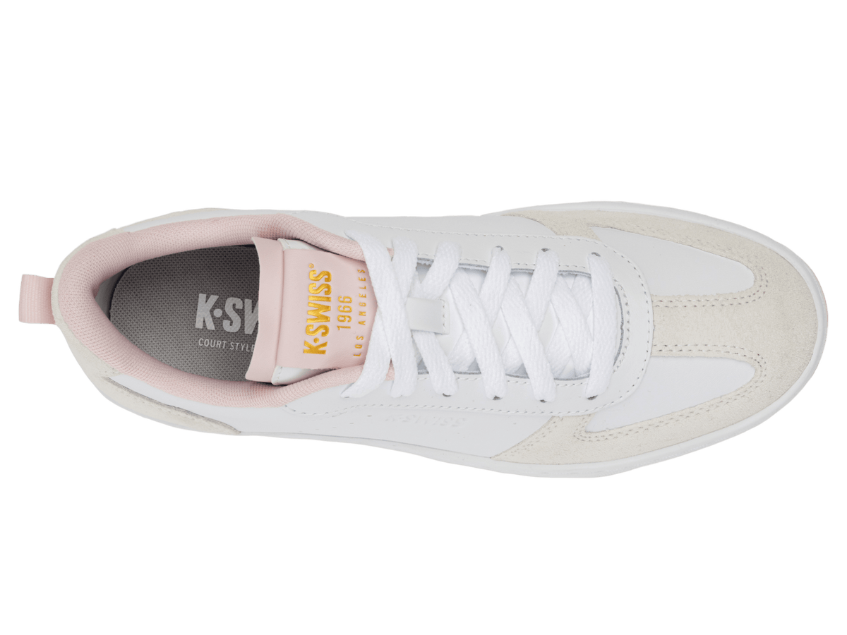94734-110-M | COURT VARSITY | WHITE/CLOUD DANCER/PALE LILAC