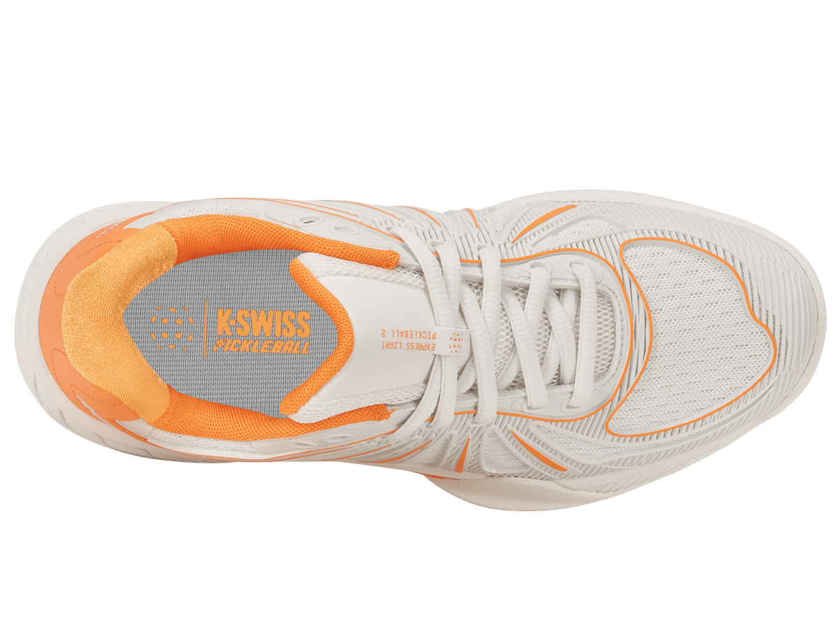 94904-127-W | EXPRESS LIGHT PICKLEBALL 2 WIDE | BLANC DE BLANC/BLAZING ORANGE
