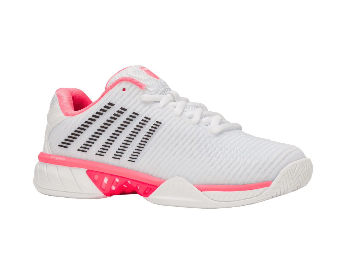 96613-173-M | HYPERCOURT EXPRESS 2 | WHITE/NEON PASTEL PINK/BLACK