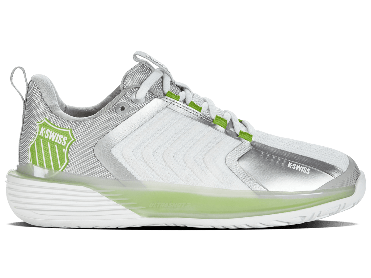 96988-956-M | ULTRASHOT 3 | WHITE/GRAY VIOLET/LIME GREEN