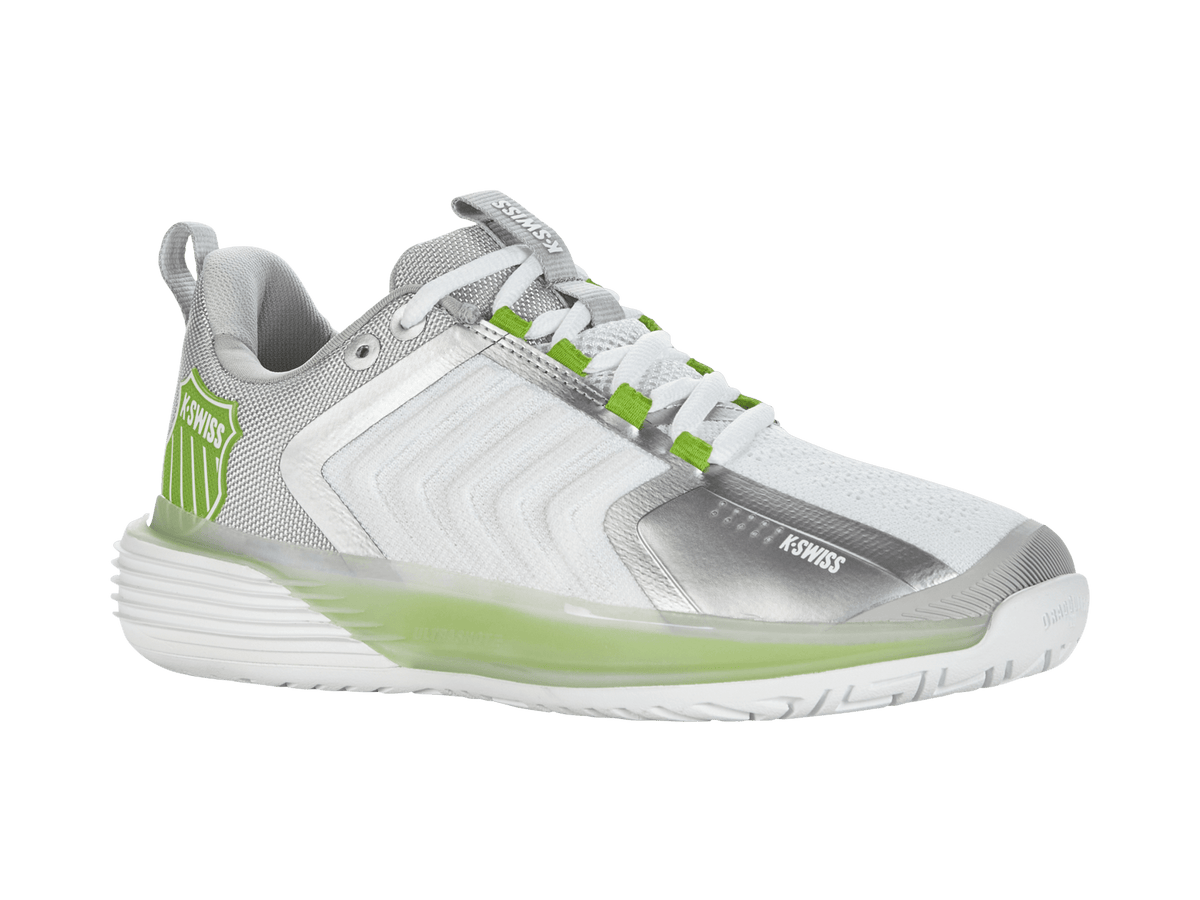 96988-956-M | ULTRASHOT 3 | WHITE/GRAY VIOLET/LIME GREEN