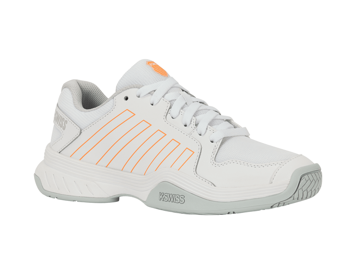 98552-154-M | COURT EXPRESS PICKLEBALL | WHITE/GLACIER GRAY/BLAZING ORANGE