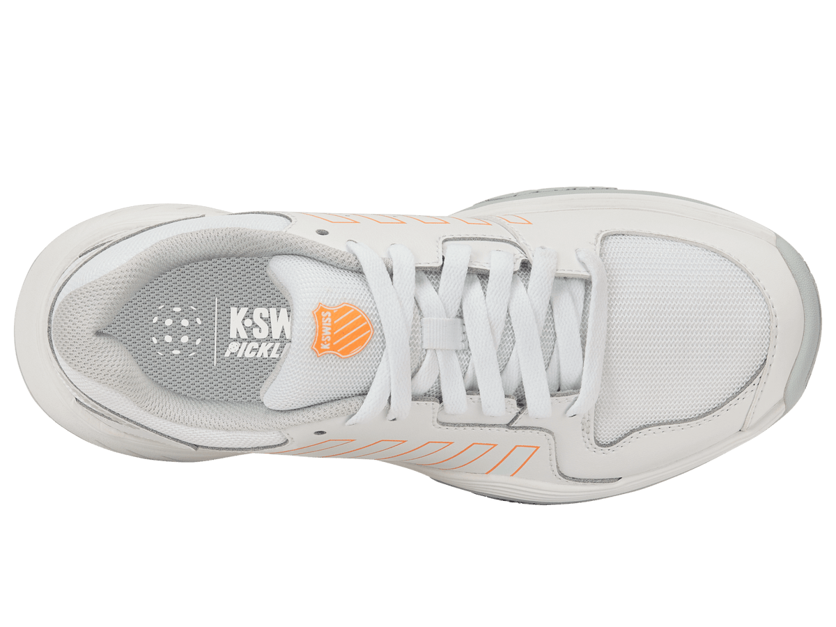 98552-154-M | COURT EXPRESS PICKLEBALL | WHITE/GLACIER GRAY/BLAZING ORANGE