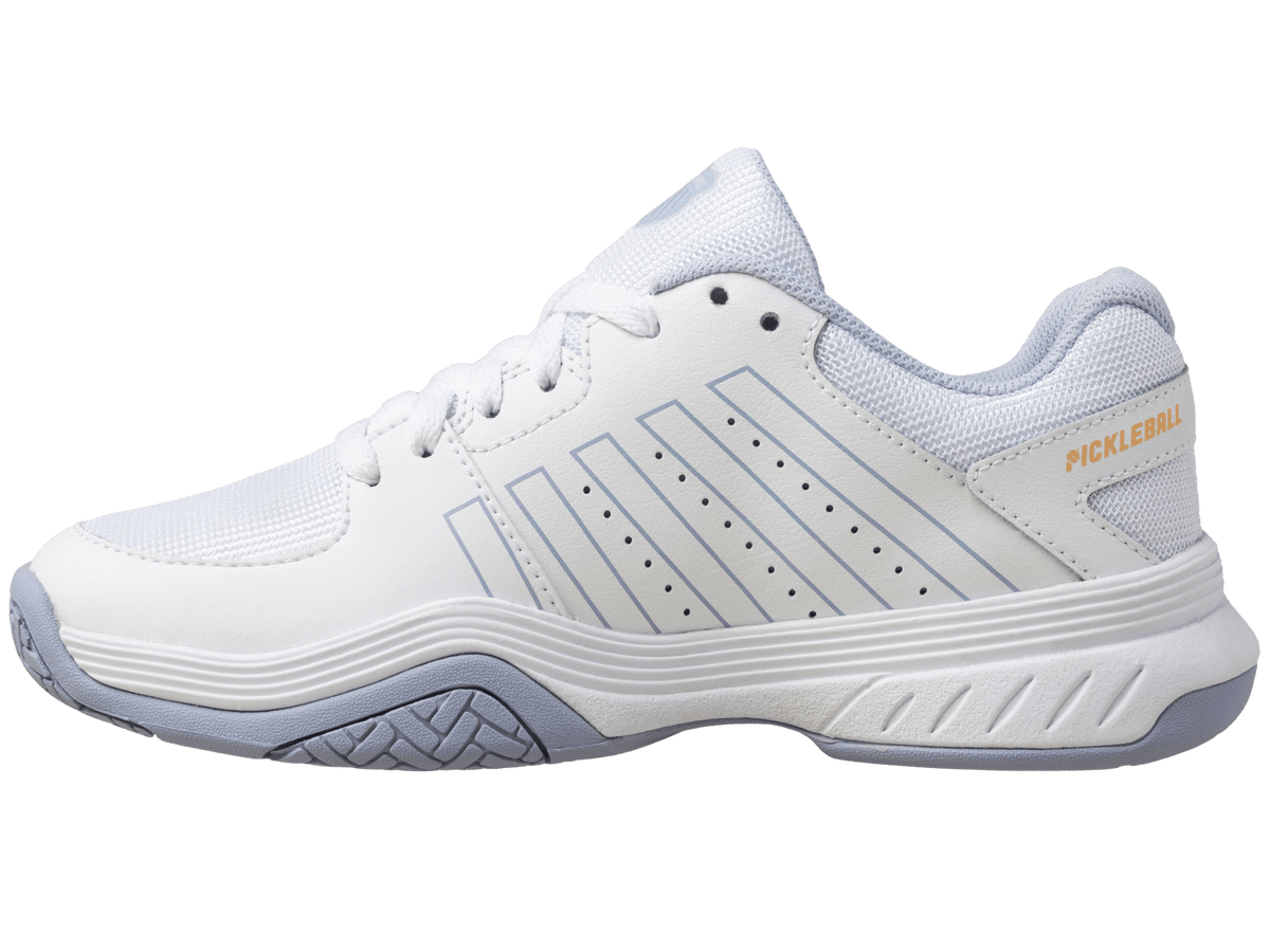 98552-958-M | COURT EXPRESS PICKLEBALL | WHITE/HEATHER/PEACH FUZZ