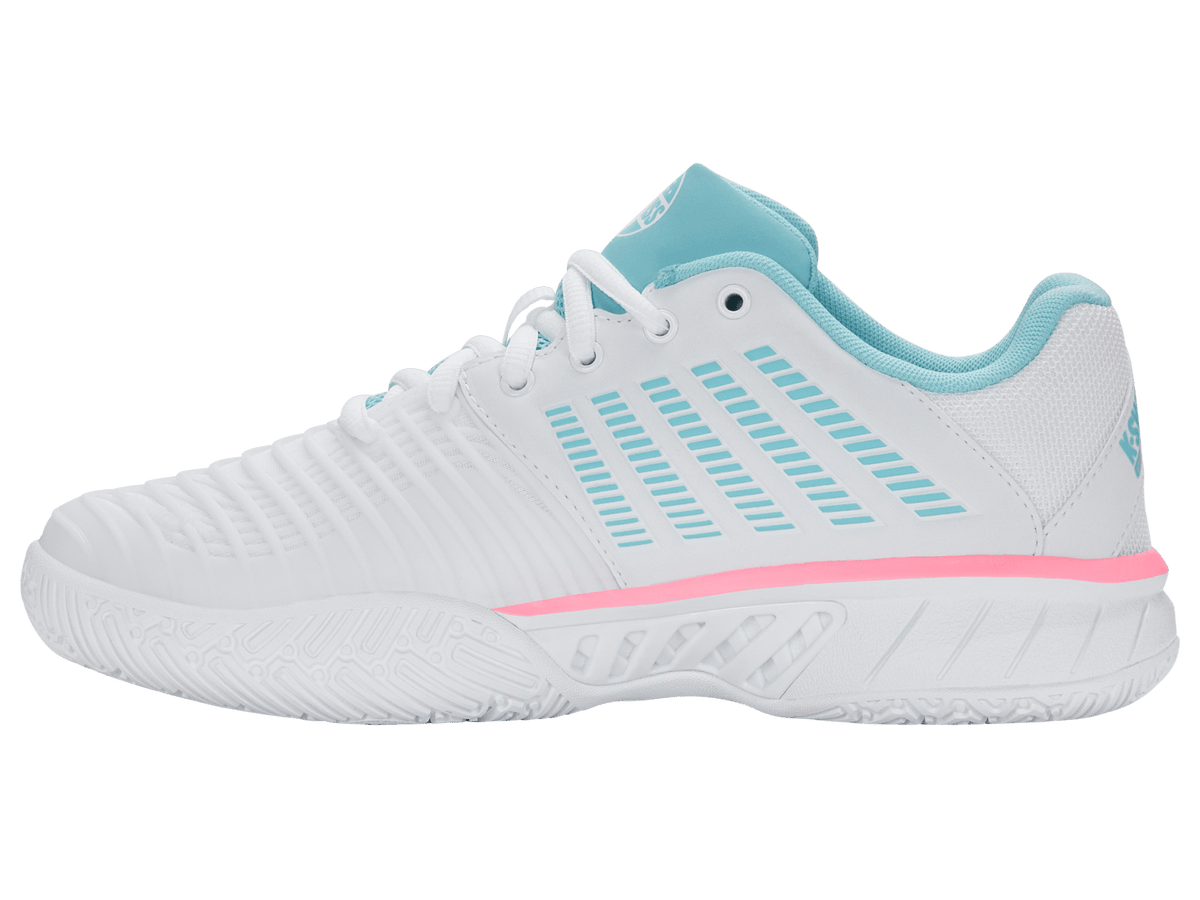 98900-146-M | EXPRESS LIGHT 3 PADEL | WHITE/SOFT NEON BLUE/NEON BUBLE GUM
