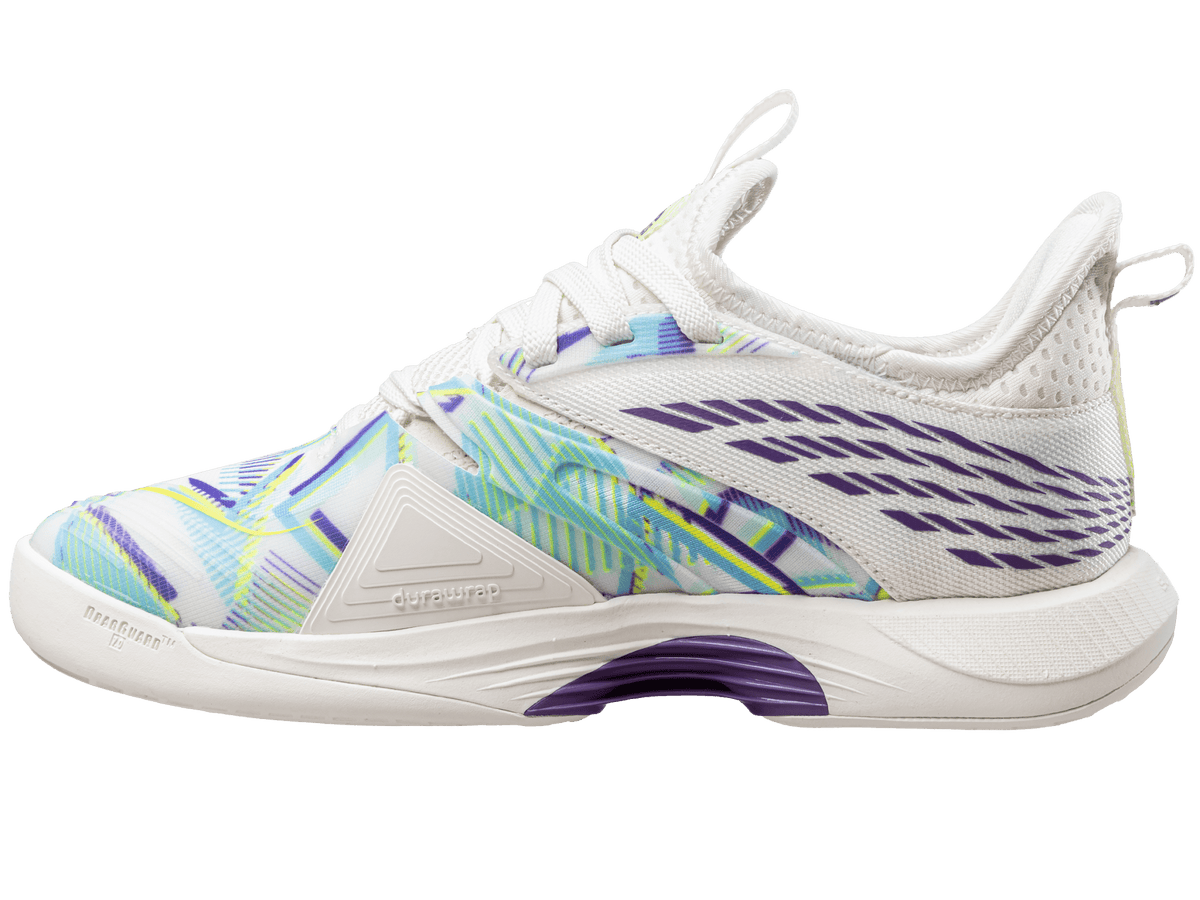 98912-182-M | SPEEDTRAC PADEL | SNOW WHITE/PURPLE HEART/EVENING PRIMROSE