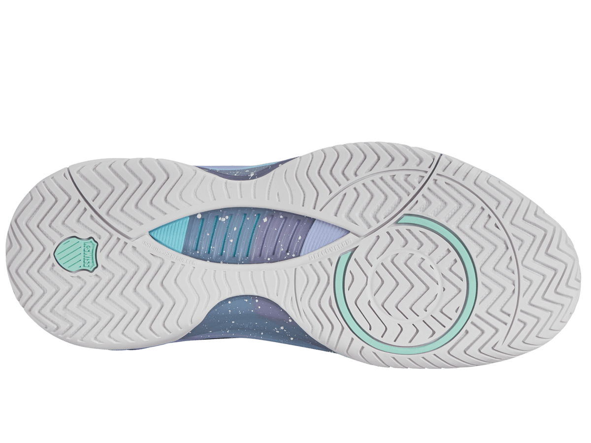 99071-052-M | HYPERCOURT SUPREME 2 | LILAC GRAY/NIMBUS CLOUD/NEON PURPLE