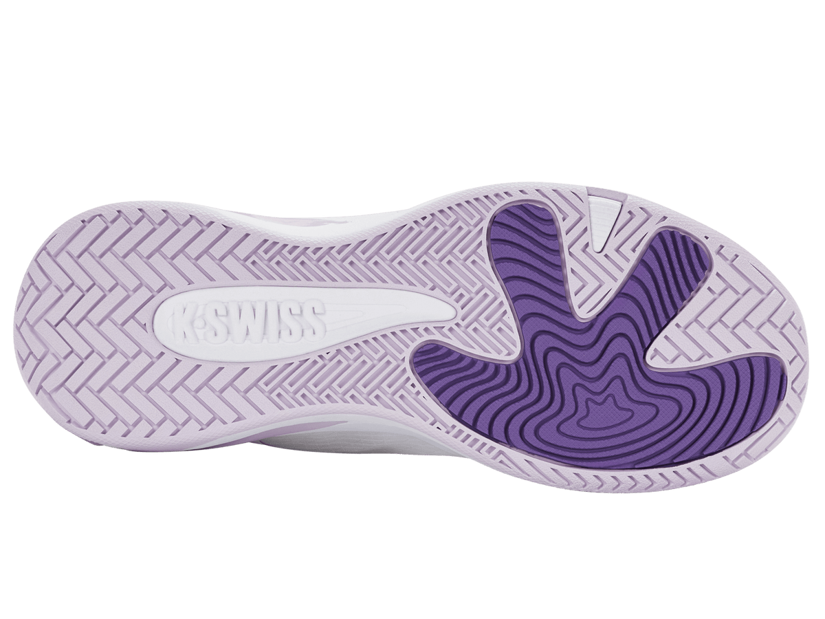 99491-143-M | K-FRAME PICKLEBALL | WHITE/ORCHID HUSH/PURPLE HAZE