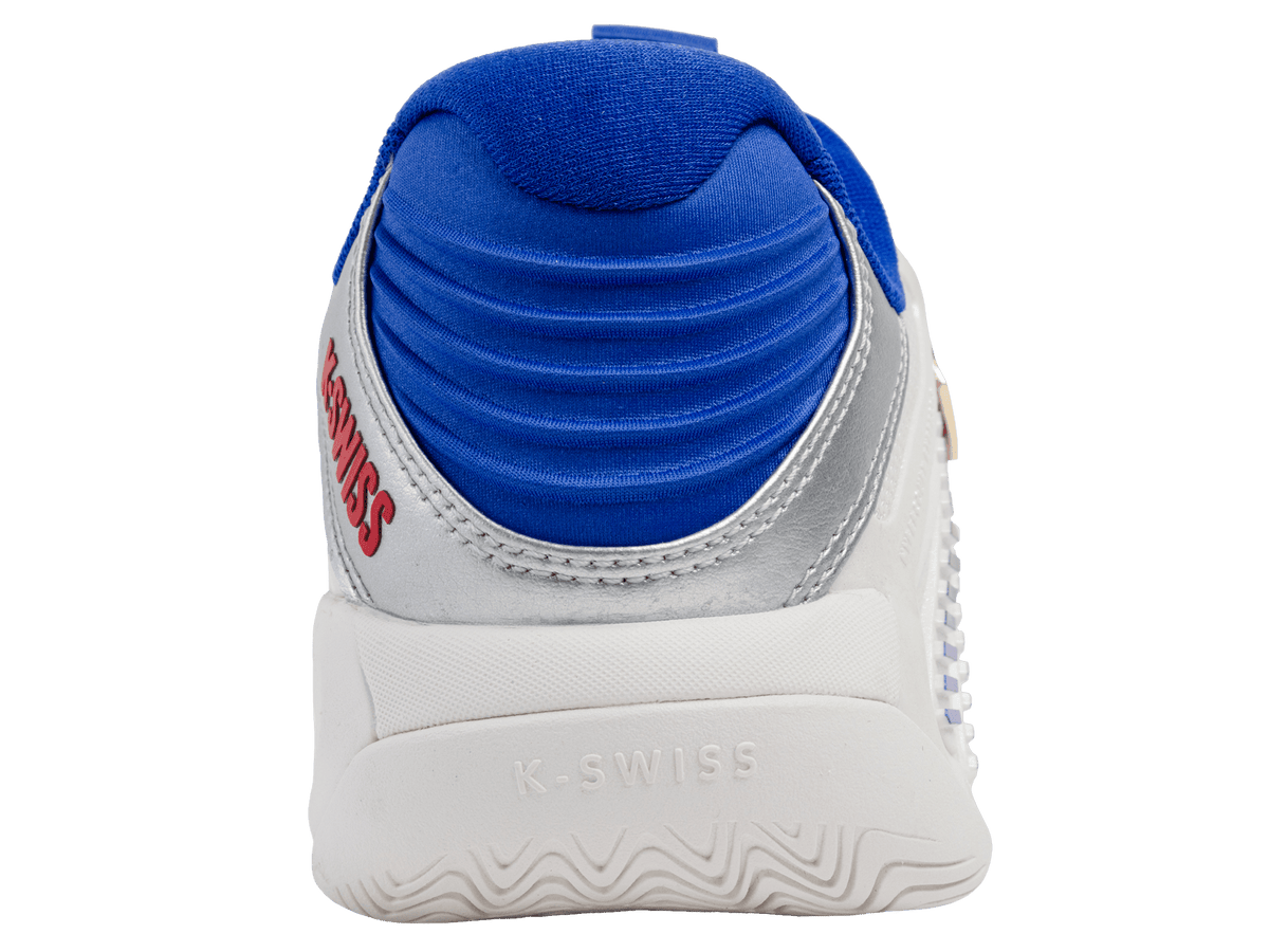 99629-104-M | HYPERCOURT EXPRESS 3 60TH | WIMBLEDON WHITE/DAZZLING BLUE/SILVER/MARS RED