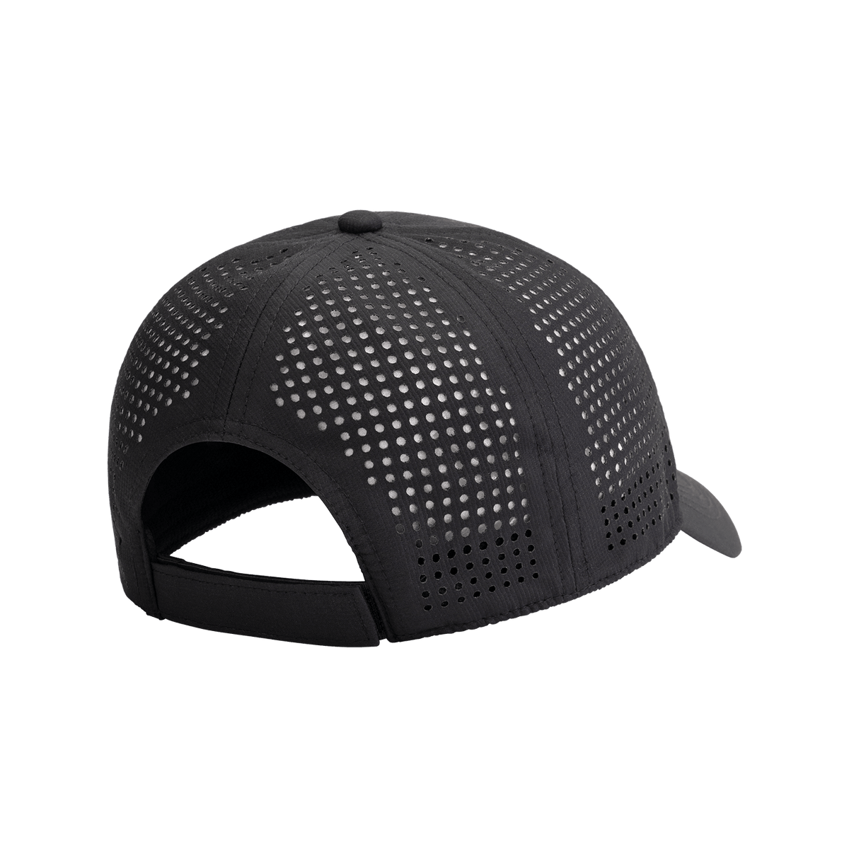 C3297-014 | UNISEX MESH COURT HAT | JET BLACK