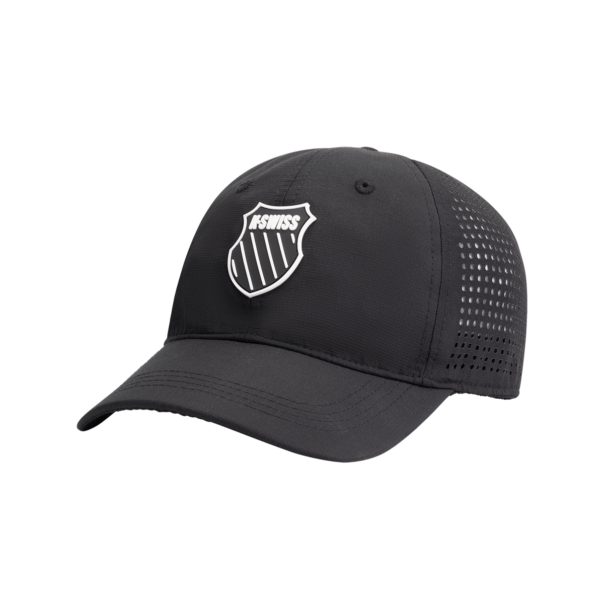 C3297-014 | UNISEX MESH COURT HAT | JET BLACK